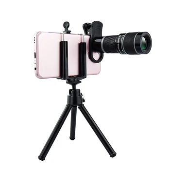 Telefon aparat de Fotografiat Lentilă Zoom Optic Concert Turistice Ușor de Instalare Universal Clipul Pe HD Extern Usoare Eveniment Sportiv 18X - Imagine 2  