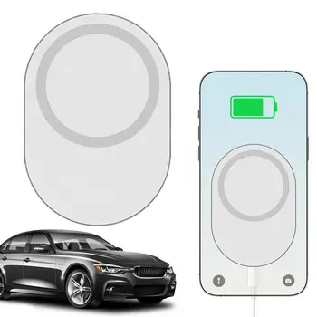 Telefon de Montare Pentru Masina Magnet de Încărcare fără Fir Încărcător Cu LED Indicator de Drum Călătorie Esențiale Pentru Vehicul Off-Road Caravana SUV - Imagine 1  