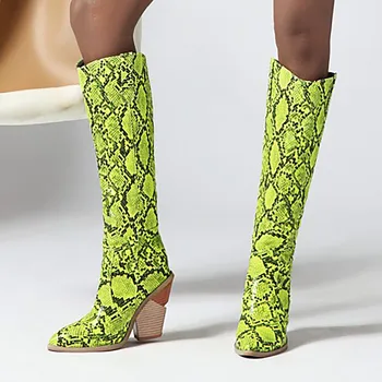 Toamna Pătrat Pantofi Cu Toc Pentru Femei Cizme Pentru Femei De Moda De Înaltă Calitate Confortabil De Mers Pe Jos Retro Bareta De Iarnă De Sex Feminin Botas - Imagine 2  