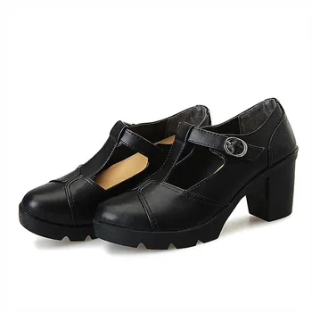 toc bloc Căsătorească cu Verde pantofi doamnelor unisex, pantofi cu toc inalt pantofi cu toc mic pentru femei adidasi sport flatas shuse XXW3 - Imagine 1  