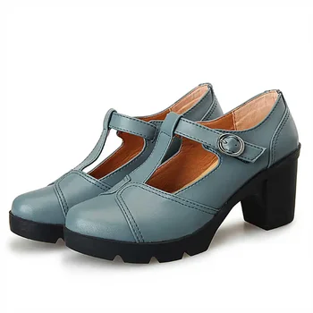 toc bloc Căsătorească cu Verde pantofi doamnelor unisex, pantofi cu toc inalt pantofi cu toc mic pentru femei adidasi sport flatas shuse XXW3 - Imagine 2  