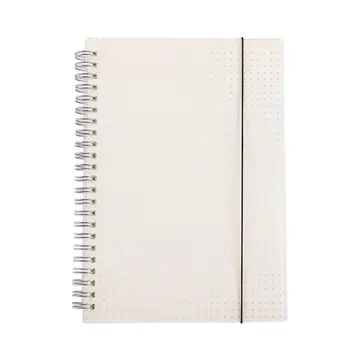 Unica Școală Notebook Punctate De Hârtie Spirală Legat Notebook Bucurați-Vă De Scris, Caiet De Școală - Imagine 1  
