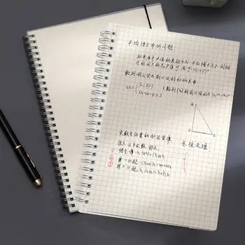 Unica Școală Notebook Punctate De Hârtie Spirală Legat Notebook Bucurați-Vă De Scris, Caiet De Școală - Imagine 2  
