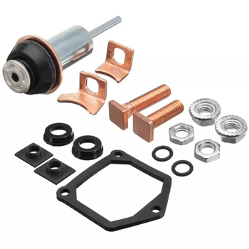 Universal Motor Starter Solenoid De Reparare Rebuild Kit Piston Contacte Stabilite Pentru Toyota Subaru, Honda - Imagine 1  