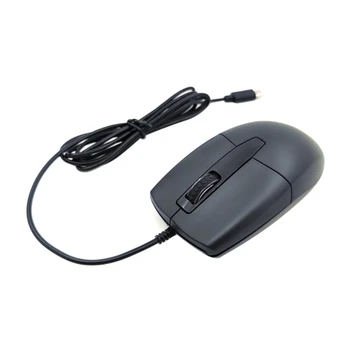 USB de Tip C, Mouse-ul Sensibil pentru Laptop-uri, Telefoane mobile Tablete Cablu Lung de 1,5 m - Imagine 1  