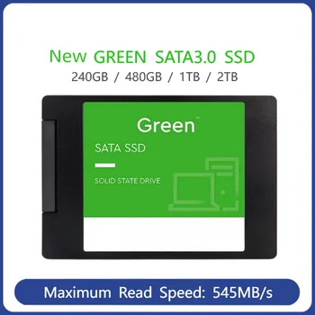 Verde SSD 250GB Intern Solid Danza de 500GB, 1TB, 2TB 3D NAND SATA3 2.5