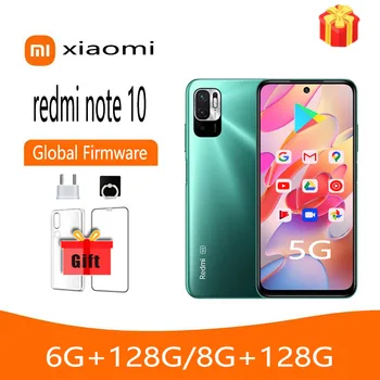 Xiaomi-Redmi Nota 10 5G Smartphone, Versiunea Globală, Dimensity 700, 90Hz Display, 48MP Camera, 5000mAh - Imagine 1  