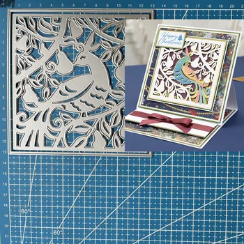 Zeita Noroc Tăiere De Metal Moare Destul De Potârniche Diy Scrapbooking Album Foto Decorative Relief Carte De Hârtie Meserii - Imagine 1  