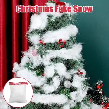 Zăpadă De Crăciun Bumbac Decoratiuni Usoare De Crăciun Artificial Vacanță De Zăpadă Decor De Interior Fals Ecranul De Zăpadă De Iarnă Pentru Ferestre - Imagine 2  